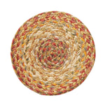 Homespice Decor 593078 8" Trivet Round Harvest Jute Braided Accessories