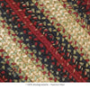 Homespice Decor 565808 10" x 10" Sample Highland Jute Braided Rug