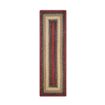 Homespice Decor 597793R 8" x 28" Small Table Runner Rectangular Jute Braided