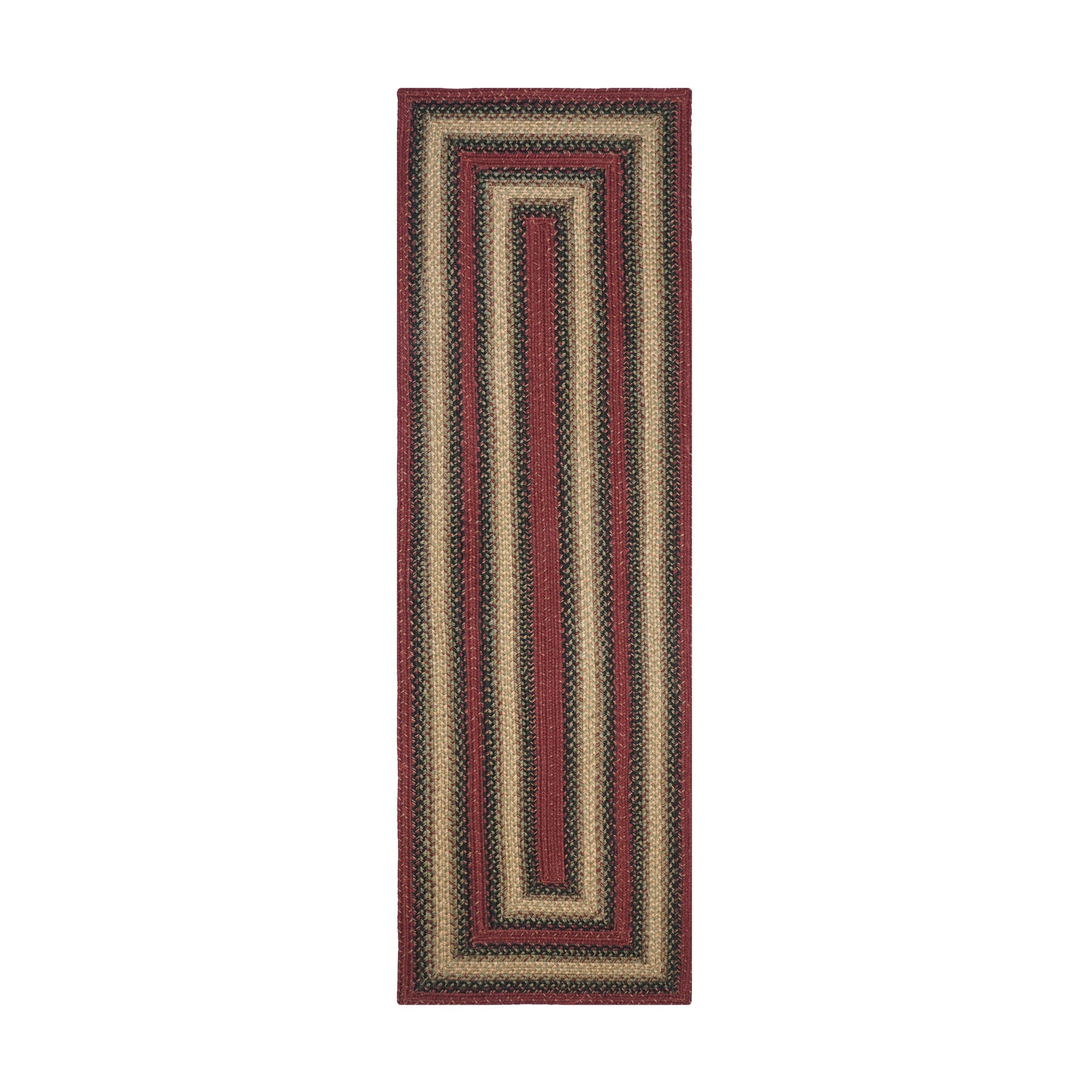 Country Style Braided Jute Rugs - Highland