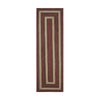 Homespice Decor 519795 22" x 72" Rectangular Highland Jute Braided Runner