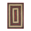 Homespice Decor 511799 20" x 30" Rectangular Highland Jute Braided Rug