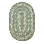 Homespice Decor 321992 20" x 30" Oval Hillside Ultra Durable Braided Rugs