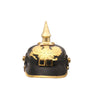 Benzara German Pickelhaube officer Imperial Prussian Helmet, Black and Gold