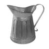 Benzara Vintage Style Galvanized Metal Milk Pitcher, Gray