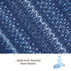 Homespice Decor 624116 10 x 10" Sample Indigo Ultra Durable Braided Swatch