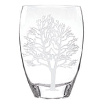 Badash CD827 Tree Of Life Mouth Blown European 12" Crystal Vase