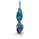 Badash GW597 Murano Style Art Glass 18" Centerpiece on Crystal Base
