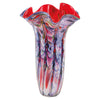 Badash J207 Majesty Murano Style Art Glass 17" Napkin Vase