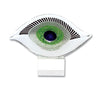 Badash J476 Good Luck Murano Style Art Glass Eye Centerpiece  H7.5" x L10"