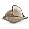 Badash J533 Murano Style Artistic Glass Conch Shell L 8 x h 5"