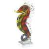 Badash J574 Gorgeous Murano Style Art Glass 8.5" Tall Seahorse