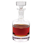 Badash K824 Mouth Blown Crystal Scotch Bourbon or Whiskey Decanter 10.5 in 28 oz