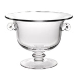 Badash K918 Mouth Blown Crystal 11"  Trophy Centerpiece Fruit or Punch Bowl