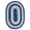 Homespice Decor 321220 20" x 30" Oval Juniper Ultra Durable Braided Rug