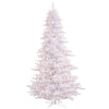 Vickerman 3' White Fir Artificial Christmas Tree Warm White Dura-lit LED