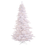 Vickerman 3' White Fir Artificial Christmas Tree Warm White Dura-lit LED
