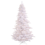 Vickerman 4.5' White Fir Artificial Christmas Tree Warm White Dura-lit LED