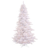 Vickerman 12' White Fir Artificial Christmas Tree Warm White Dura-lit LED