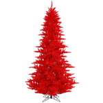 Vickerman Vickerman 3' Red Fir Artificial Christmas Tree Unlit