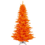 Vickerman 10' Orange Fir Artificial Christmas Tree Unlit