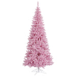 Vickerman 4.5' Pink Fir Slim Artificial Christmas Tree Unlit