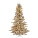 Vickerman 4.5' Champagne Fir Artificial Christmas Tree Warm White Dura-lit LED