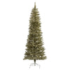 Vickerman 10' x 52" Champagne Pencil Artificial Christmas Tree Unlit