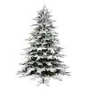 Vickerman 9' x 68" Unlit Flocked Kamas Fraser Artificial Christmas Tree