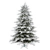 Vickerman 7.5' x 62" Unlit Flocked Kamas Fraser Artificial Christmas Tree