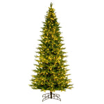 9' x 52" Brighton Pine Artificial Christmas Tree 3mm LED Color Changing Lights