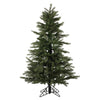 4.5' x 36" Balsam Spruce Artificial Christmas Tree Clear Dura-lit Lights