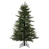 4.5' x 36" Balsam Spruce Artificial Christmas Tree Warm White Dura-lit LED