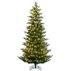 12' x 84" Natural Fraser Fir Artificial Christmas Tree Warm White Dura-lit LED