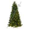 10' x 63" Brighton Pine Artificial Christmas Tree LED Color Changing Lights