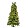 9' x 57" Brighton Pine Artificial Christmas Tree with Warm White Dura-lit LED