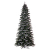 Vickerman 10' x 54" Frosted Douglas Fir Artificial Slim UnLit Christmas Tree