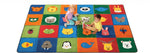 Carpet For Kids KIDSoft Animal Patchwork - Primary Rug