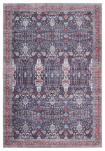 Vibe by Jaipur Living Calla Oriental Blue/ Red Area Rug