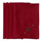 HiEnd Accents Star Napkin (Set of 4)