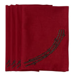 HiEnd Accents Barbwire Napkin (Set of 4)
