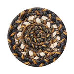 Homespice Decor 590213 4" Coaster Round Kilimanjaro Jute Braided Accessories