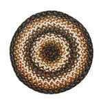 Homespice Decor 592217 15" Trivet Round Kilimanjaro Jute Braided Accessories