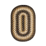 Homespice Decor 594211 13" x 19" Placemat Oval Kilimanjaro Jute Braided Accessories