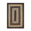 Homespice Decor 514219 5' x 8' Rectangular Kilimanjaro Jute Braided Rug