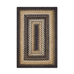 Homespice Decor 512215 27" x 45" Rectangular Kilimanjaro Jute Braided Rug