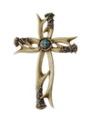 HiEnd Accents Turquoise Antler Cross