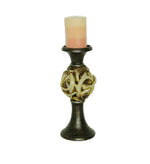 HiEnd Accents Antler Ball Pilar Candle Holder