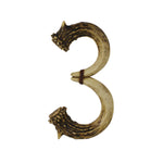 HiEnd Accents Antler Address Number, 3
