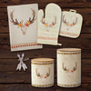 HiEnd Accents Skull/ Floral Print and Design Canister 18 PC Set